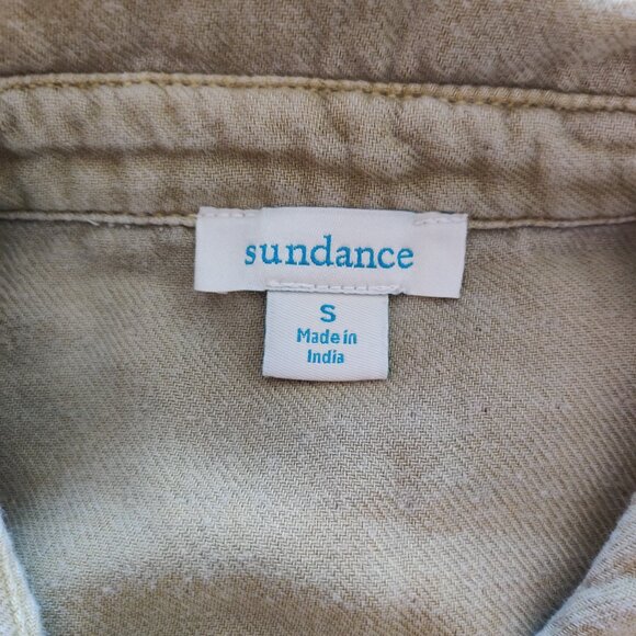 Sundance Monroe Cotton Jumpsuit Army Green Shorts Romper Jumpsuit Small EUC - Picture 3 of 8